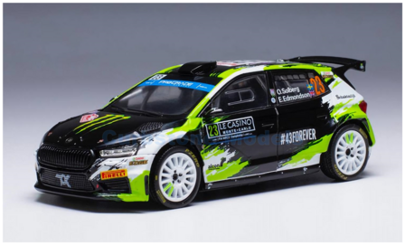 Modelauto 1:43 | IXO-Models RAM889.22 | Skoda Fabia Rally2 WRC 2023 #23 - E.Edmondson - O.Solberg