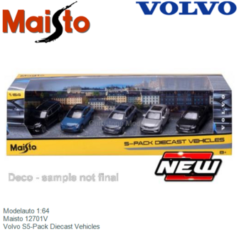 Modelauto 1:64 | Maisto 12701V | Volvo S5-Pack Diecast Vehicles