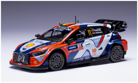 Modelauto 1:43 | IXO-Models RAM926.22 | Hyundai Schell Mobis WRT i20 N Rally Hybrid 2024 #11 - T.Neuville - M.Wydaeghe