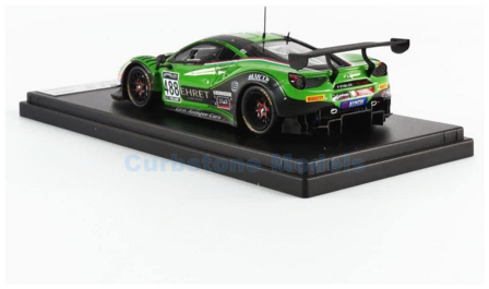 Modelauto 1:43 | Looksmart LSRC086 | Ferrari 488 GT3 Evo | Rinaldi Racing 2020 #488 - P.Ehret - D.Keilwitz - R.Mastronardi - D.