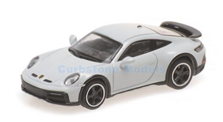 Modelauto 1:87 | Minichamps 870062074 | Porsche 911 Dakar Grijs metallic 2022