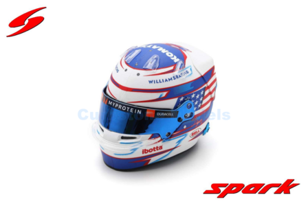 Modelauto 1:5 | Spark 5HF143 | Bell Helmet | Williams Racing 2024 #2 - L.Sargeant