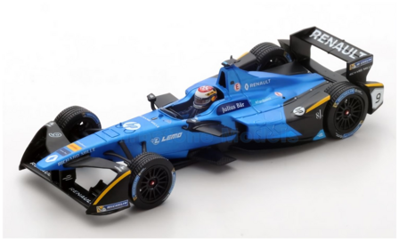 Modelauto 1:43 | Spark S5920 | Renault e.Dams Formula-E  Team Renault Z.E. 17 2017 #9 - S.Buemi