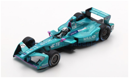 Modelauto 1:43 | Spark S5938 | MS&amp;AD Andretti Formula-E  Team Andretti ATEC-03 2017 #27 - K.Kobayashi