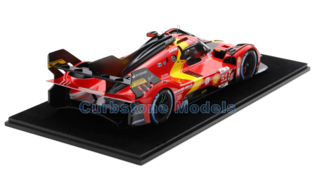 Modelauto 1:12 | Looksmart LS1210 | Ferrafi 499P Hypercar | Scuderia Ferrari AF Corse 2023 #51 - J.Calado - A.Pier Guidi - A.Gi