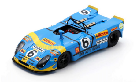 Modelauto 1:43 | Spark S9775 | Porsche 908/2 S3.0 | H.-D. Weige (Privat Entrant) 1972 #6 - H.Krause - H.Weigel