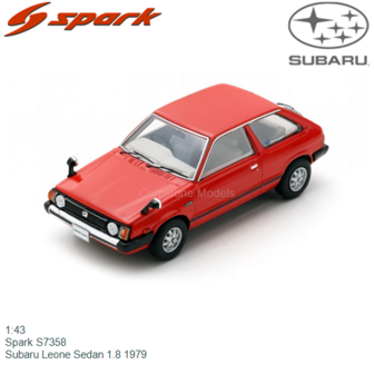 1:43 | Spark S7358 | Subaru Leone Sedan 1.8 1979