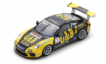 Modelauto 1:43 | Spark S8498 | Porsche 911 GT3 Cup 2020 #1 - L.Sundahl