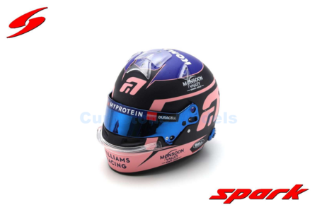 Modelauto 1:5 | Spark 5HF142 | Bell Helmet | Williams Racing 2024 #21 - A.Albon