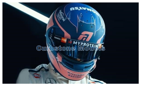 Modelauto 1:5 | Spark 5HF142 | Bell Helmet | Williams Racing 2024 #21 - A.Albon