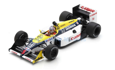 Modelauto 1:18 | Spark 18S740 | Williams Racing FW11B 1987 #5 - N.Mansell