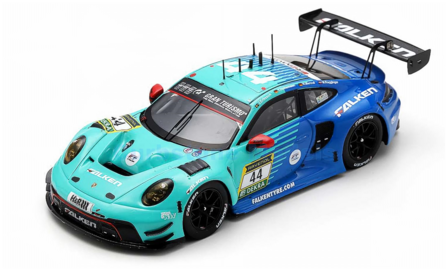 Modelauto 1:43 | Spark SG949 | Porsche 911 GT3 R | Falken Motorsports 2024 #44 - T.Heinemann - N.Menzel - M.Ragginger - J.Eriks