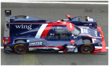 Modelauto 1:18 | Spark 18S654 | Oreca 07 Gibson LMP2 | United Autosports USA 2024 #22 - O.Jarvis - B.Garg  - N.Siegel 