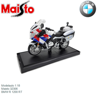 Modelauto 1:18 | Maisto 32306 | BMW R 1200 RT