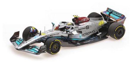 Modelauto 1:43 | Minichamps 417220544 | Mercedes AMG F1 W13 E-Performance 2022 #44 - L.Hamilton