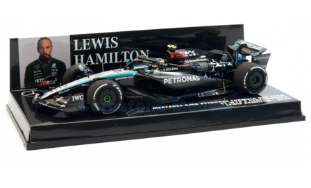 Modelauto 1:43 | Minichamps 410240144 | Mercedes AMG W15 | Mercedes-AMG Petronas Formula One Team 2024 #44 - L.Hamilton