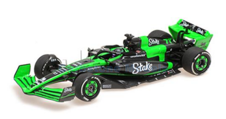 Modelauto 1:43 | Minichamps 417240177 | Sauber Stake F1 C44 | Stake F1 Team Kick 2024 #77 - V.Bottas