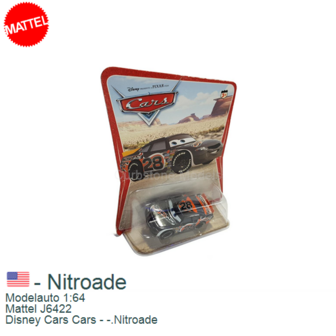 Modelauto 1:64 | Mattel J6422 | Disney Cars Cars - -.Nitroade