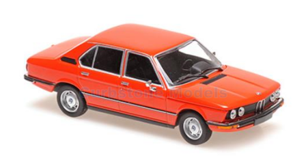 Modelauto 1:43 | Minichamps 940023006 | BMW 520 E12 Rood 1972