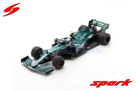 Modelauto 1:18 | Spark 18S598 | Aston Martin Racing AMR21 2021 #5 - S.Vettel