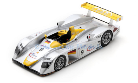 Modelauto 1:18 | Spark 18S838 | Audi Sport R8 2000 #9 - L.Aiello - A.McNish - S.Ortelli