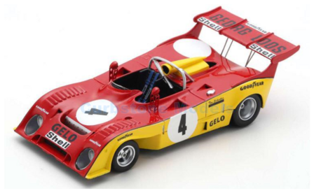 Modelauto 1:43 | Spark S0315 | Mirage GR7 | Gello Racing 1975 #4 - T.Schenken - H.Ganley