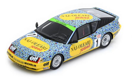 Modelauto 1:43 | Spark S7332 | Alpine Renault V6 Turbo 1987 #1 - M.Sigala