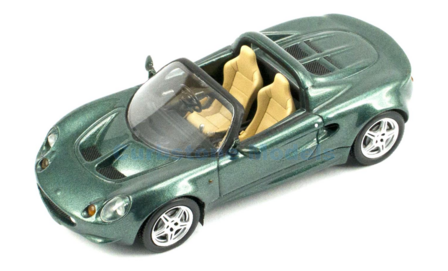 Modelauto 1:43 | Spark S8220 | Lotus Elise S1 RHD Green Metallic 1996