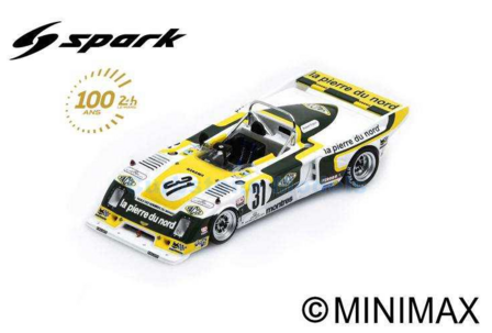 Modelauto 1:43 | Spark S9412 | Chevron B36 | Soci&eacute;t&eacute; Racing La Pierre du Nord 1978 #31 - L.Ferrier - M.Pignard - L.Rossiaud