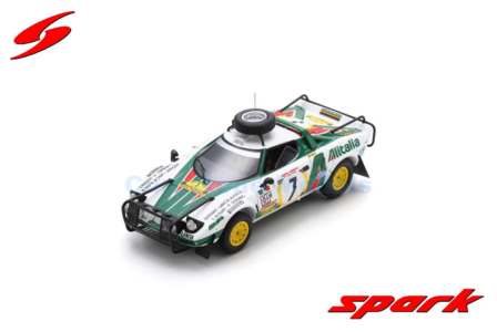 Modelauto 1:43 | Spark S9091 | Lancia Stratos HF | Alitalia 1977 #7 - S.Munari - P.Sodano