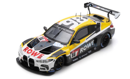 Modelauto 1:18 | Spark 18SG065 | BMW M4 GT3 | Rowe Racing 2023 #98 - D.Vanthoor - M.Martin - M.Wittmann - S.van der Linde