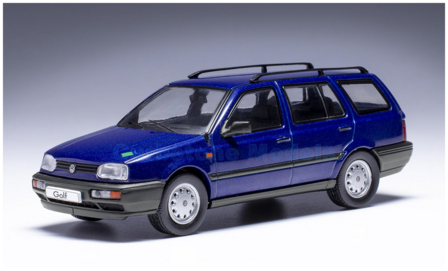 Modelauto 1:43 | IXO-Models CLC566N.22 | Volkswagen Golf Variant III Pink Floyd Metallic Blue 1994