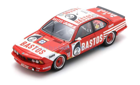 Modelauto 1:43 | Spark SB656 | BMW 635 Csi | Juma Bastos Racing Team 1984 #2 - T.Tassin - A.Cudini - D.Snobeck