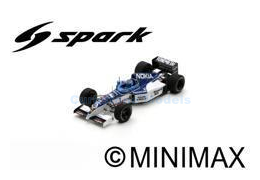 Modelauto 1:43 | Spark S6975 | Tyrrell Ford 023 1995 #4 - M.Salo