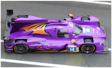 Modelauto 1:43 | Spark S9132 | Oreca 07 Gibson LMP2 | AO by TF 2024 #14 - L.Del&eacute;traz - A.Quinn - P.Hyett