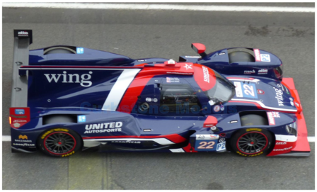 Modelauto 1:43 | Spark S9133 | Oreca 07 Gibson LMP2 | United Autosports USA 2024 #22 - O.Jarvis - B.Garg  - N.Siegel 