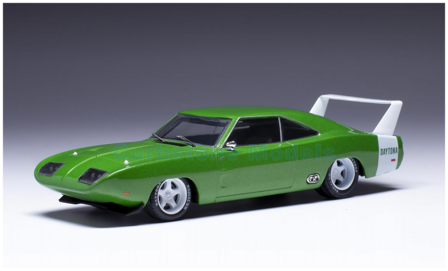 Modelauto 1:43 | IXO-Models CLC585N.22 | Doge Charger Daytona Custom Metallic Green 1969