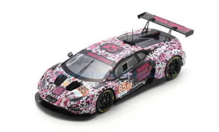 Modelauto 1:18 | Spark 18S660 | Lamborghini Hurac&aacute;n GT3 EVO2 | Iron Dames 2024 #85 - S.Bovy - R.Frey - M.Gatting