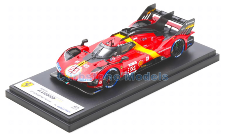 Modelauto 1:43 | Looksmart LSLM162 | Ferrari 499P | AF-Corse 2023 #51 - J.Calado - A.Giovinazzi - A.Pier Guidi