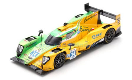 Modelauto 1:18 | Spark 18S924 | Oreca 07 Gibson | Inter Europol Competition 2023 #34 - F.Scherer - A.Costa - J.Smiechowski