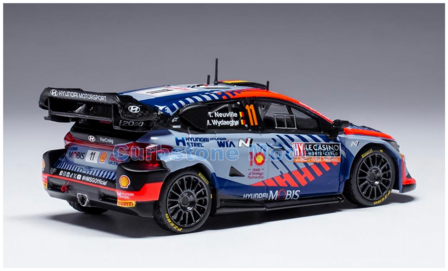 Modelauto 1:43 | IXO-Models RAM910.22 | Hyundai Shell Mobis WRT i20 Rallye1 2024 #11 - T.Neuville - M.Wydaeghe