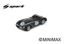 Modelauto 1:43 | Spark 43LM51 | Jaguar XK 120 C 1951 #20 - P.Walker - P.Whitehead