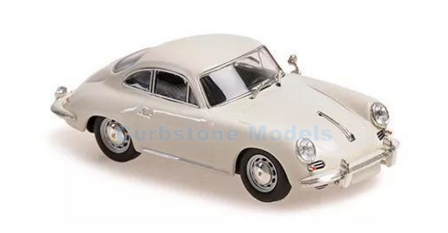 Modelauto 1:43 | Minichamps 940062421 | Porsche 356 C Coup&eacute; Wit 1965