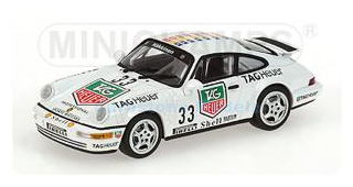 Modelauto 1:43 | Minichamps 430936033 | Porsche 911 Carrera 1993 #33 - M.Hakkinen