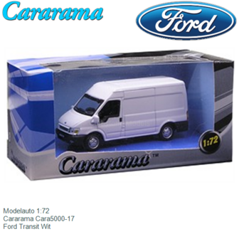 Modelauto 1:72 | Cararama Cara5000-17 | Ford Transit Wit