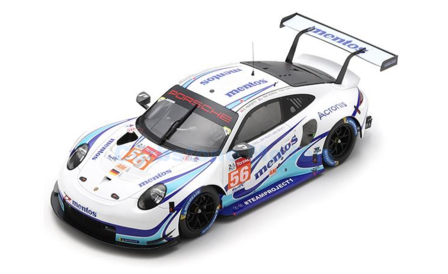 Modelauto 1:18 | Spark 18S560 | Porsche 911 RSR LMGTE-AM | Team Project 1 2020 #56 - L.ten Voorde - M.Ciaroli - E.Perfetti