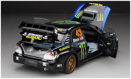 Modelauto 1:18 | Sunstar 5582 | Subaru Impreza WRC 06 Monster Energy 2008 #43 - K.Block