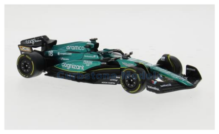 Modelauto 1:43 | Bburago 18-38090S | Aston Martin Aramco Cognizant F1 Team AMR23 2023 #18 - L.Stroll