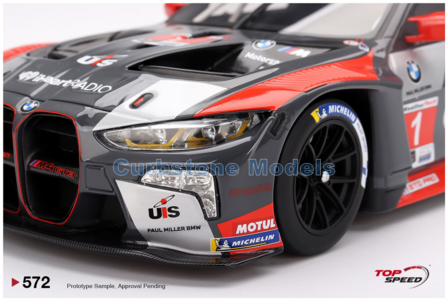 Modelauto 1:18 | Top Speed TS0572 | BMW M4 GT3 | Paul Miller Racing 2024 #1 - B.Sellers - M.Snow - N.Verhagen