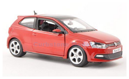 Modelauto 1:24 | Bburago 18-21059RED | Volkswagen Polo V Gti M5 Red #42